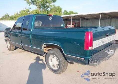 1997 Chevrolet C1500 Fleetside из США, поврежденный, VIN 1GCEC19RXVE108429